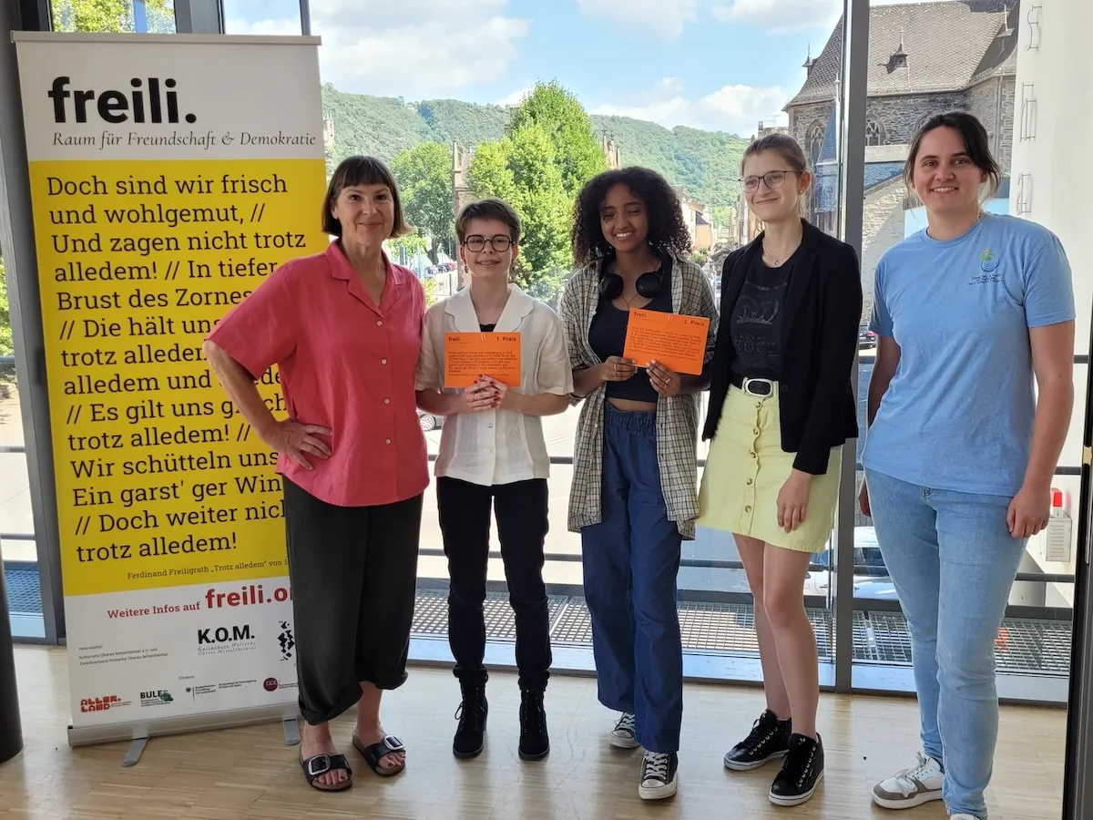 Siegerinnen des Poetenwettbewerbs 2024