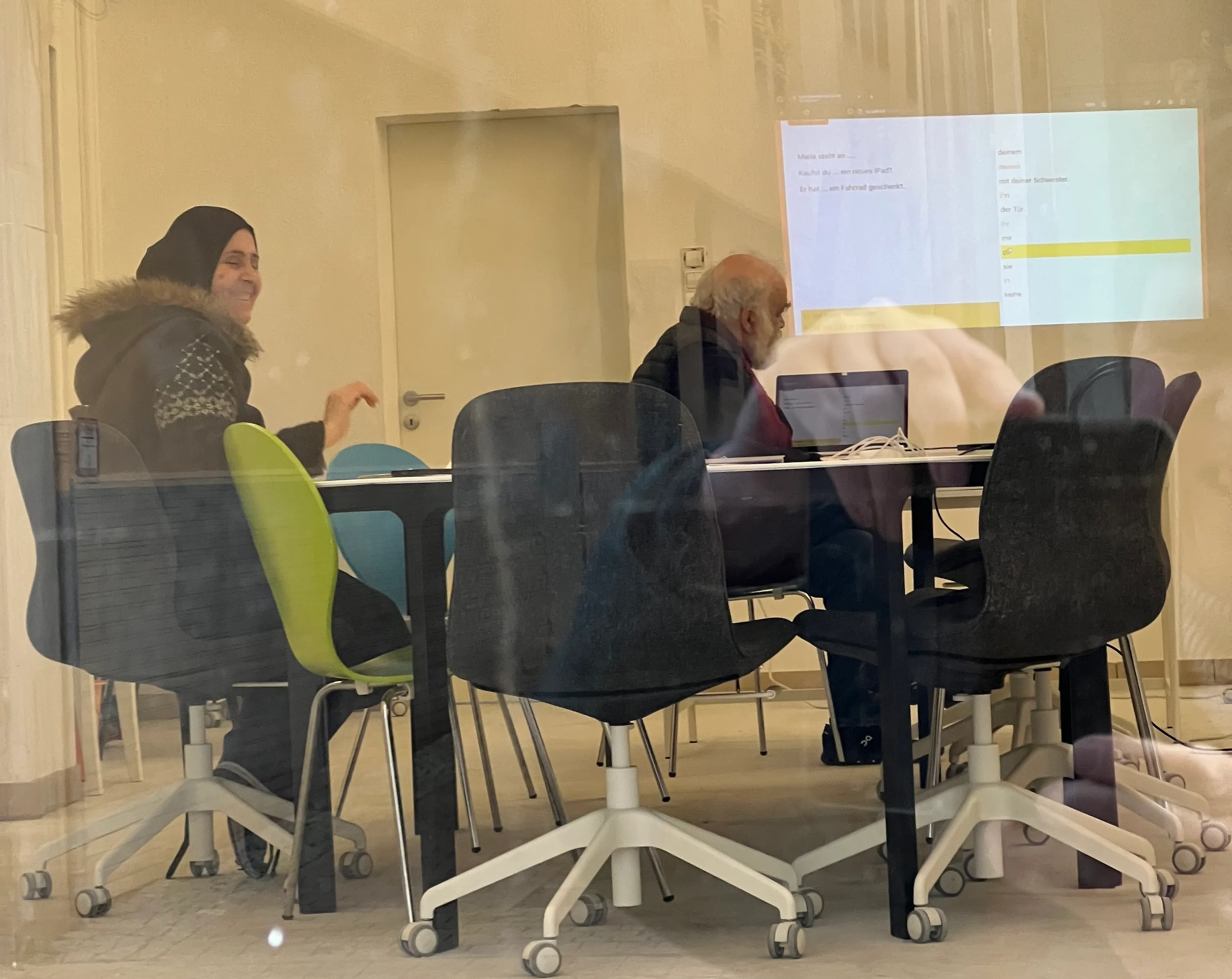 Sprachunterricht in der Heerstraße